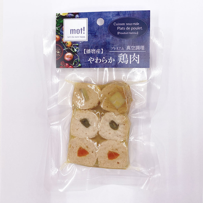 ［FLF］mot! 国産野菜と鶏肉ロール 6個入り