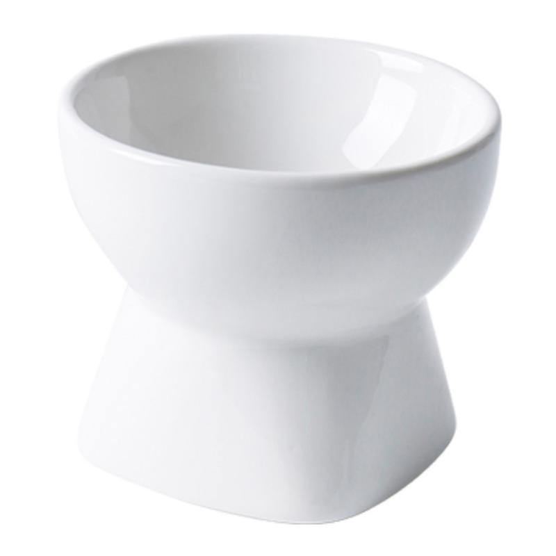 【アウトレット】［ペティファーム］脚付フードボウル ホワイト