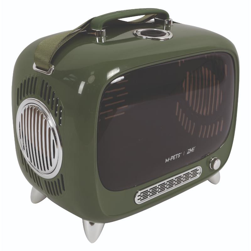 【アウトレット】［ペティファーム］TVペットキャリー グリーン