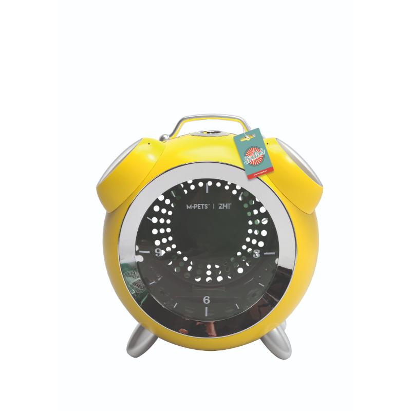 【アウトレット】［ペティファーム］クロックペットキャリー イエロー