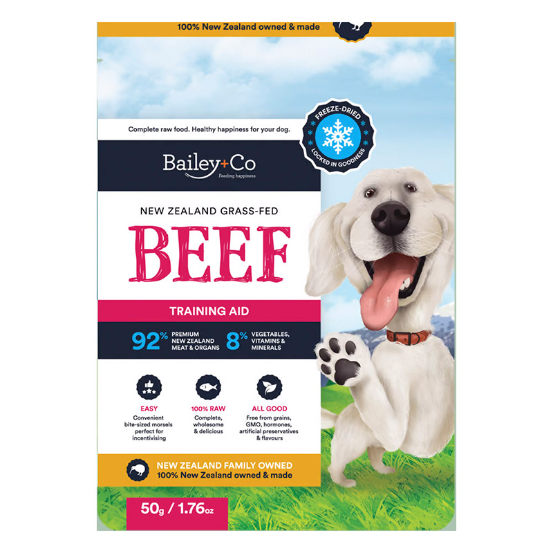 [からだ想い]ベイリーコー フリーズドライ コンプリート ビーフ 50g