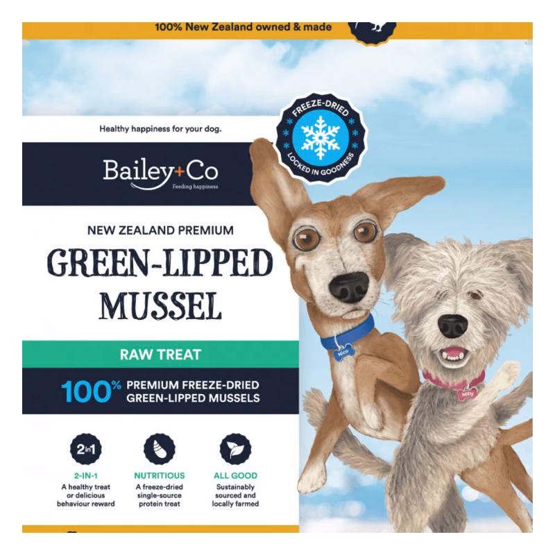 ［からだ想い］ベイリーコー フリーズドライ 丸ごと緑イ貝 犬用 50g