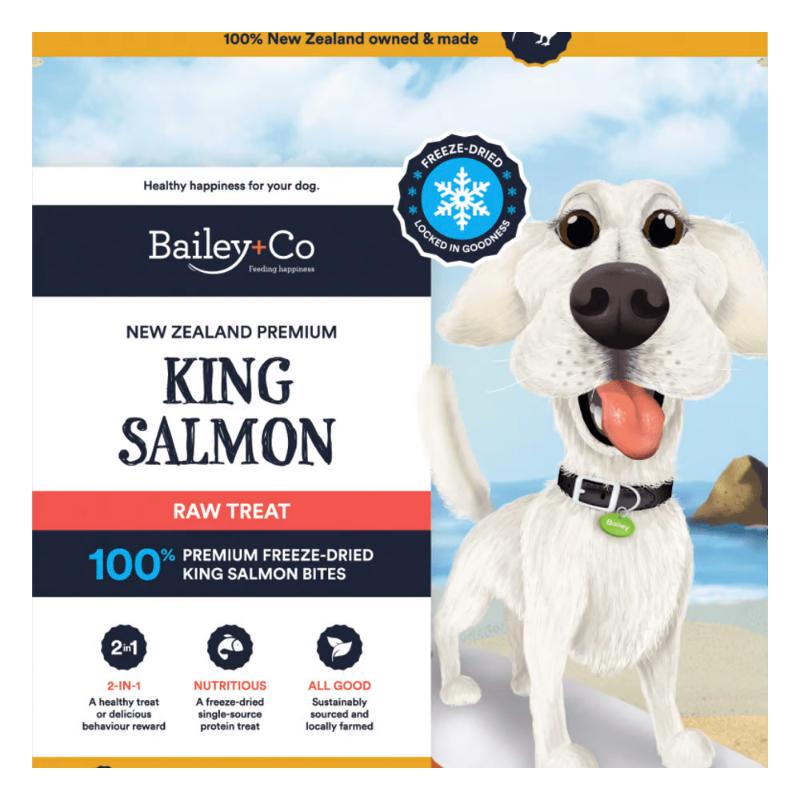 ［からだ想い］ベイリーコー フリーズドライ キングサーモン 犬用 70g