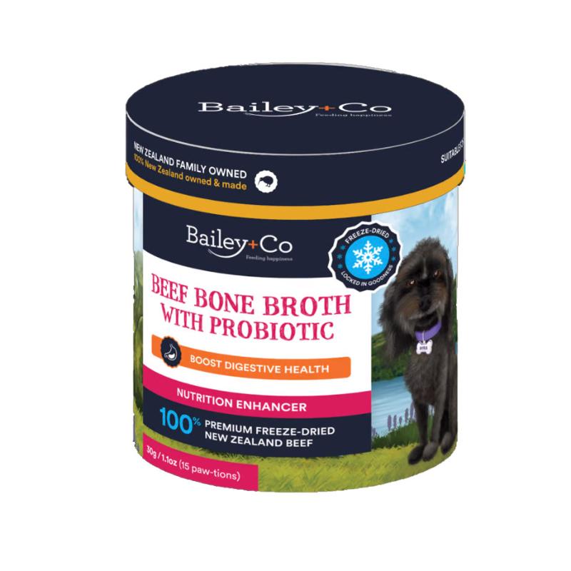 ［からだ想い］ベイリーコー フリーズドライ ビーフボーンブロス プロバイオティクス 30g