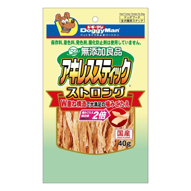 ［ドギーマンハヤシ］無添加良品 アキレススティック ストロング 40g