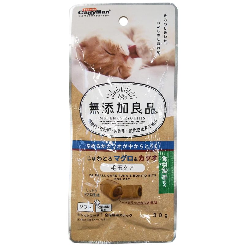 ドギーマンハヤシ 無添加良品 じゅわとろ マグロ カツオ 毛玉ケア 30g ペット用品の仕入は Petポチッと で