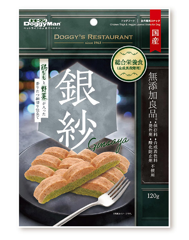 [ドギーマンハヤシ] 銀紗 鶏ももと野菜が入った香りたつ細切り仕立て 120g