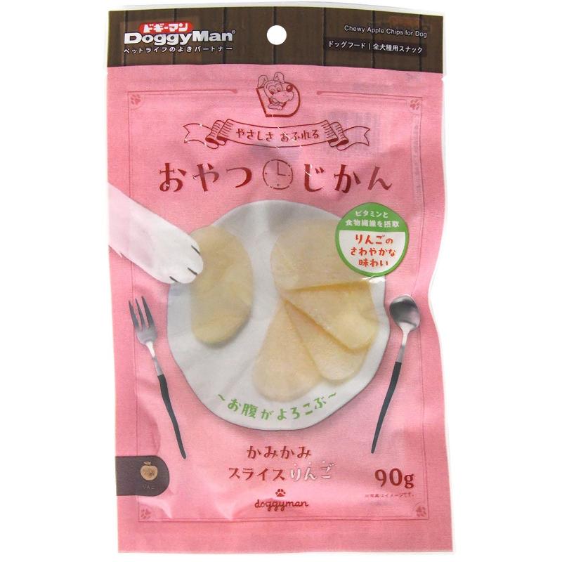 ［ドギーマンハヤシ］おやつじかん かみかみスライスりんご 90g