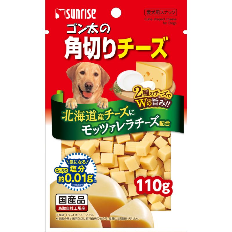 [マルカン サンライズ] ゴン太の角切りチーズ 100g