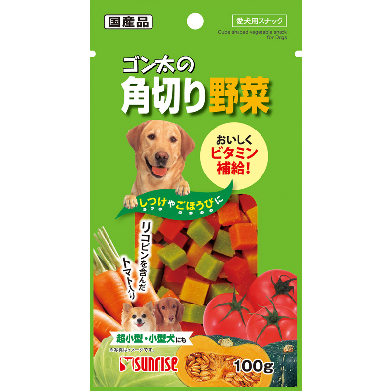［マルカン サンライズ］ゴン太の角切り野菜 100g