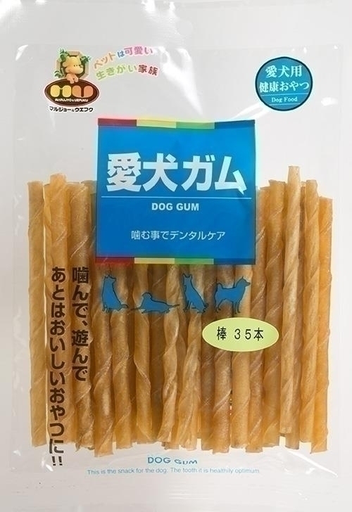 ［マルジョー＆ウエフク(直送)］愛犬ガム 棒 35本※最低ご購入金額にご注意下さい