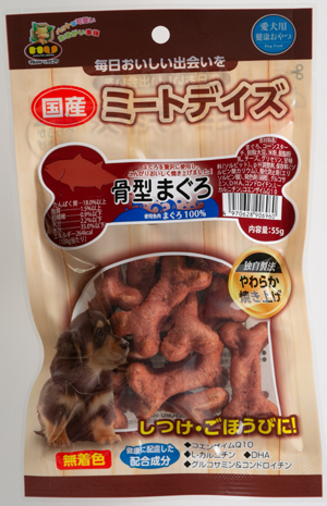 ［マルジョー＆ウエフク(直送)］ミートディズ 骨型まぐろ 55g※最低ご購入金額にご注意下さい
