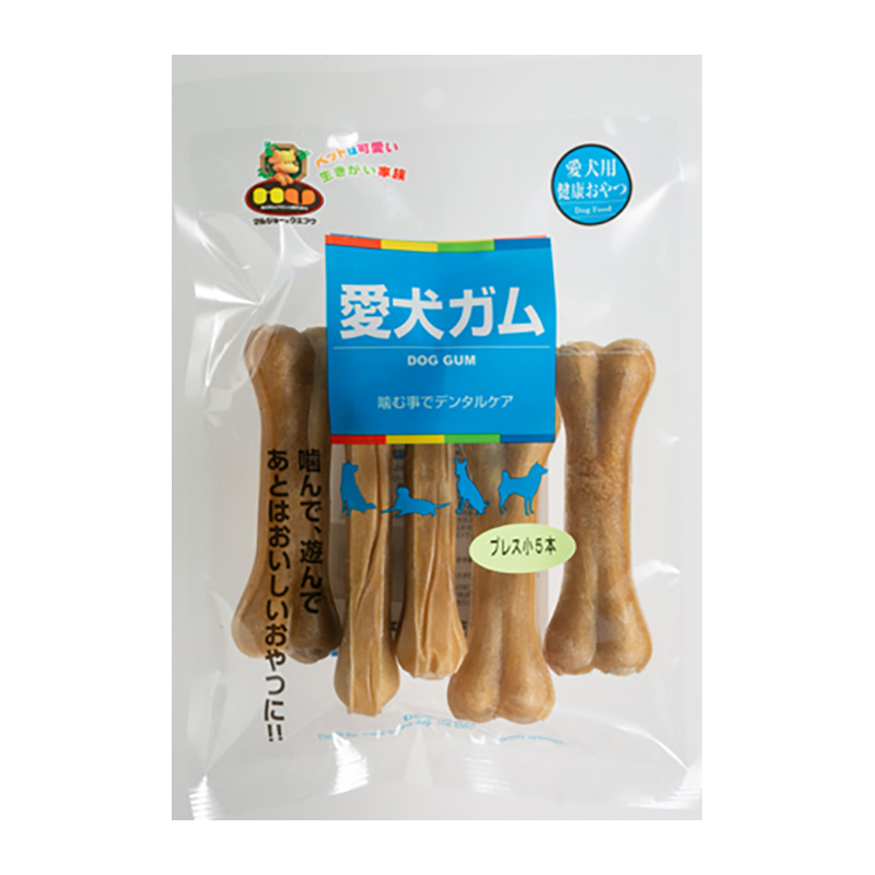 [マルジョー＆ウエフク(直送)] 愛犬ガム プレス小 5本※最低ご購入金額にご注意下さい