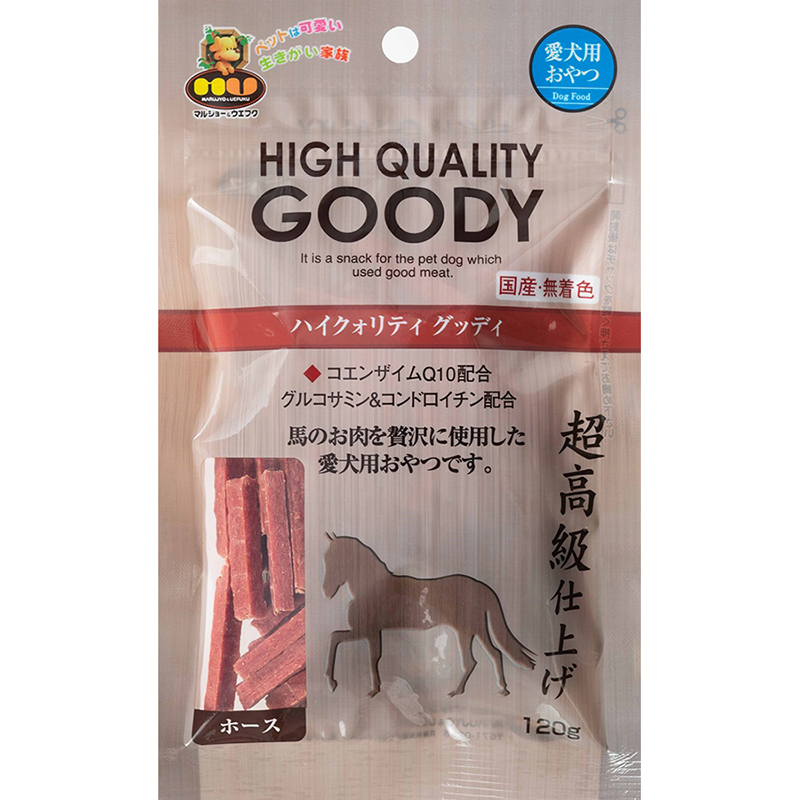 ［マルジョー＆ウエフク］ハイクォリティ グッディ ホース 120g
