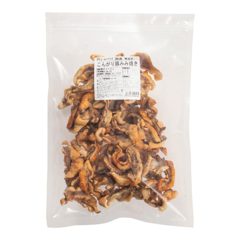 ［マルジョー＆ウエフク］ボリュームパック 豚みみ焼き 420g
