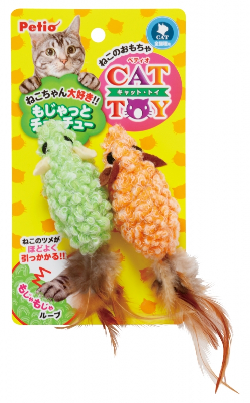 [ペティオ] CAT TOY もじゃっとチューチュー