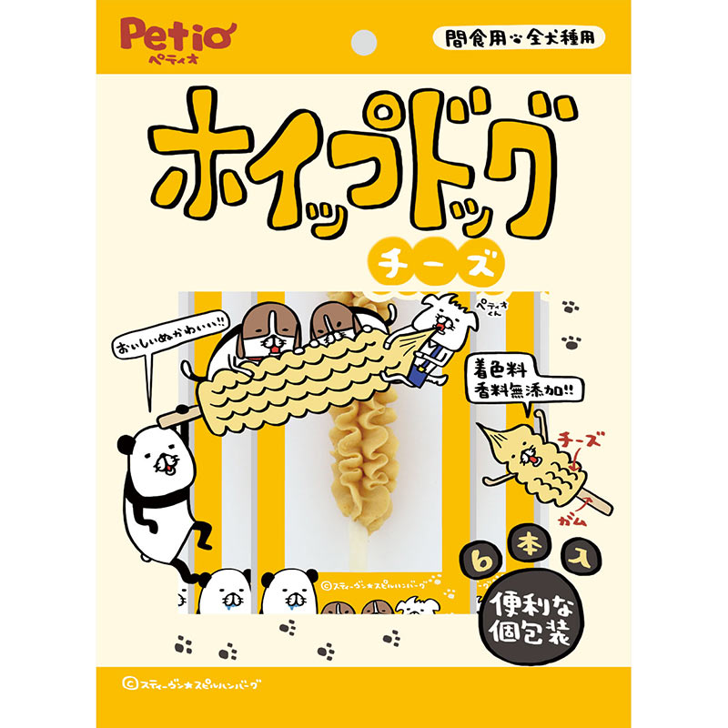 ［ペティオ］ホイップドッグ チーズ 6本入