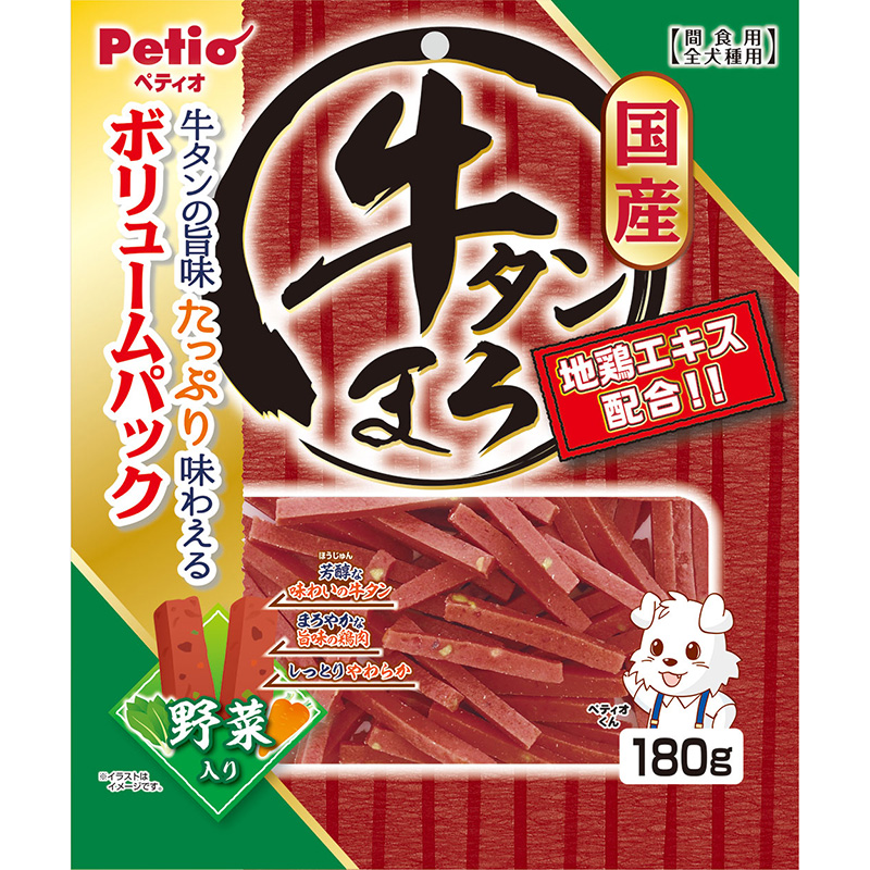 ［ペティオ］牛タンまろ 野菜入り 180g