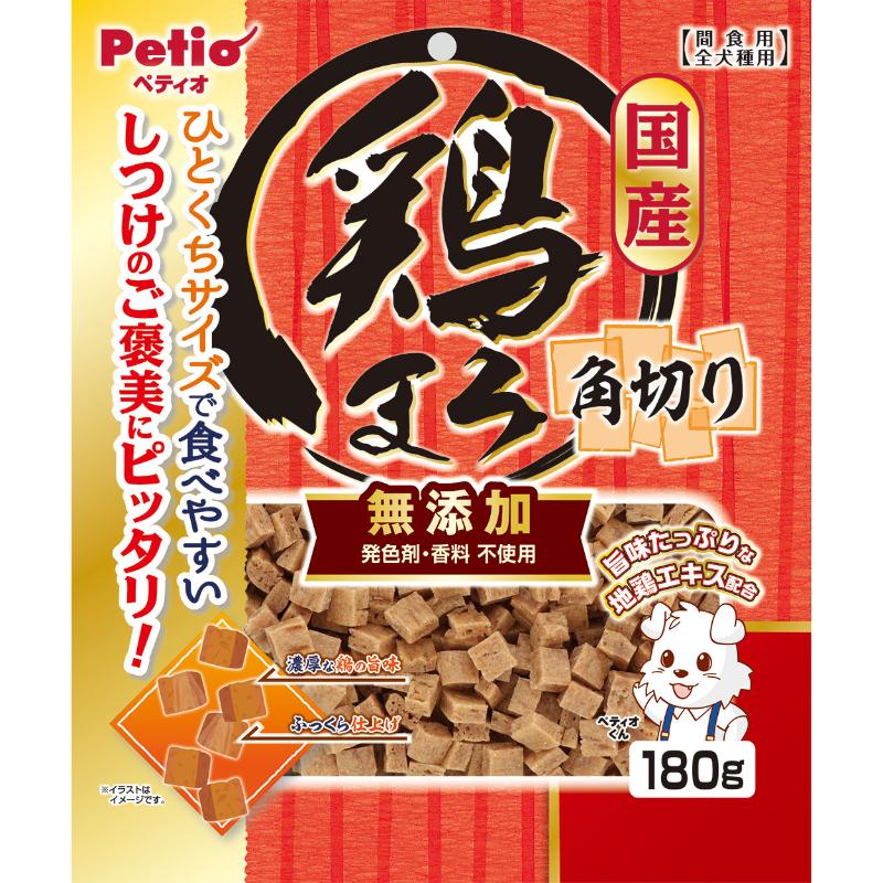 ［ペティオ］鶏まろ 無添加 角切り 180g