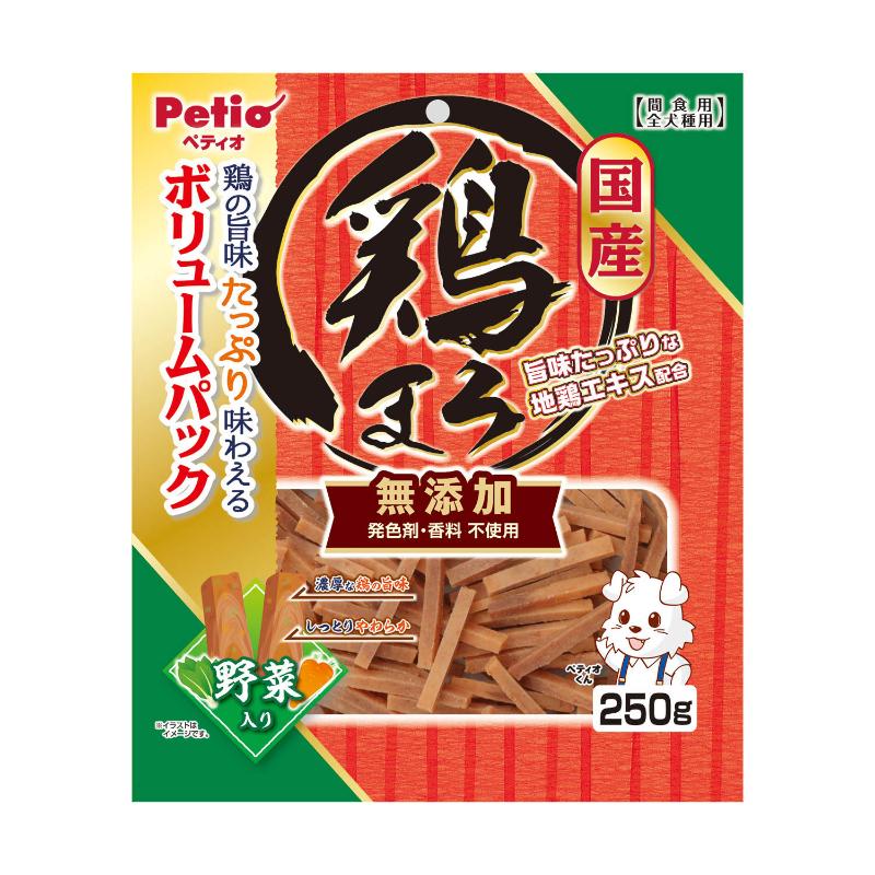 ［ペティオ(直送)］鶏まろ 野菜入り 250g ※メーカー直送 ※発注単位・最低発注数量(納価合計：税抜７万円以上)にご注意下さい