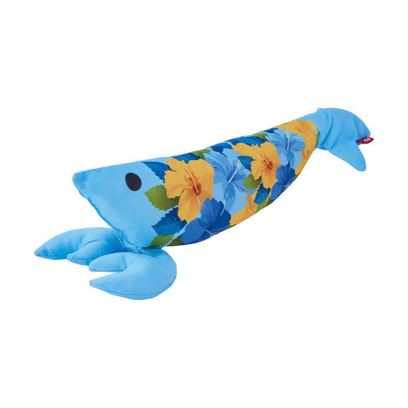 ［ペティオ］ひんやりけりぐるみ エビ ハイビスカス