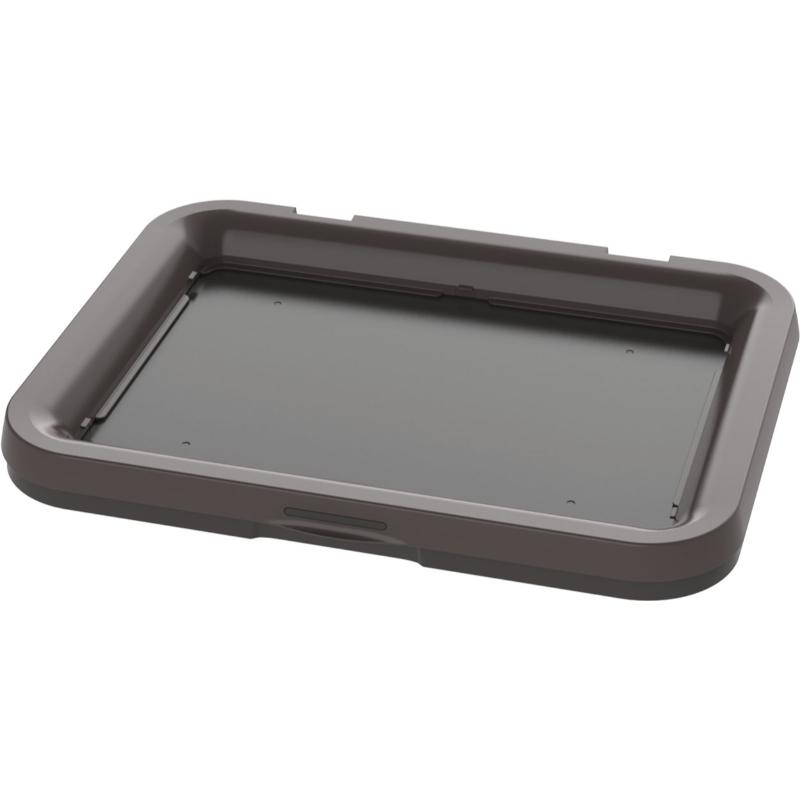 ［ペティオ］汚れふきとり簡単 ドッグトレーSMART レギュラー ダークグレー