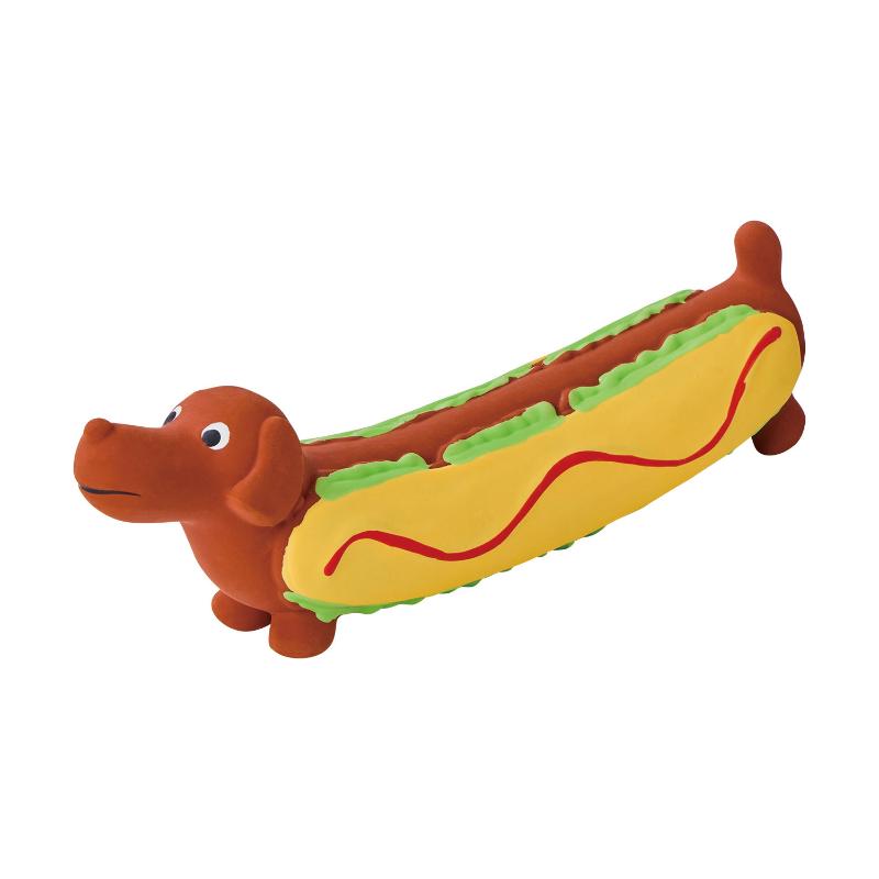 ［ペティオ］ながーいラテックスTOY ホットドッグ