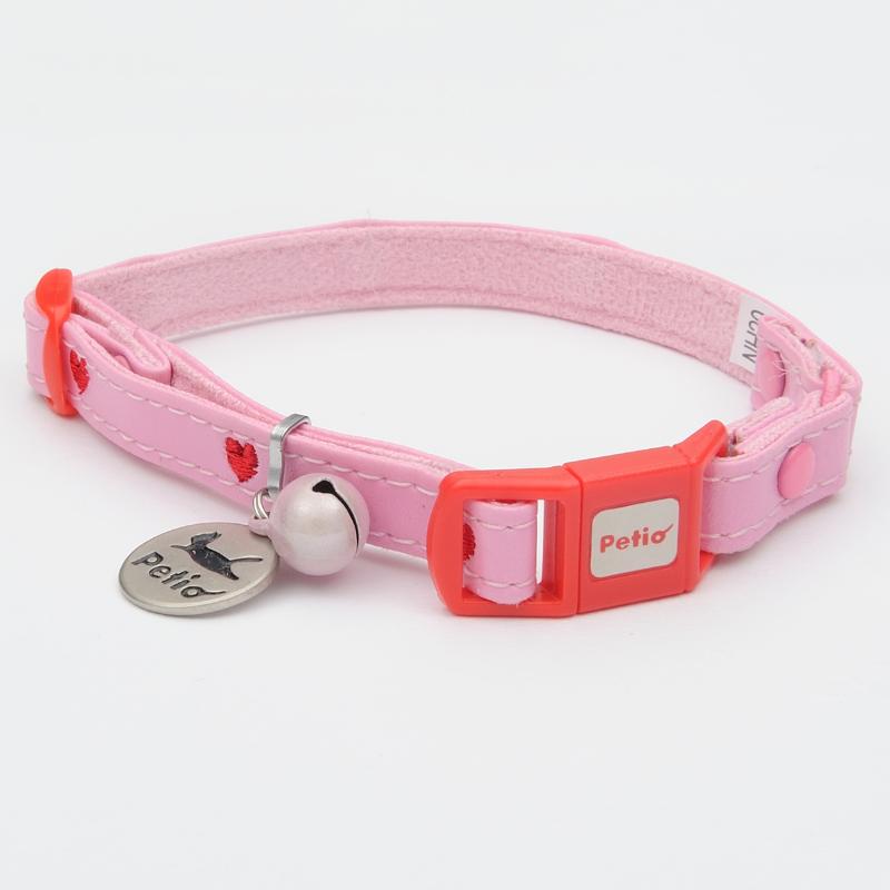［ペティオ］CAT COLLAR ハートレザーカラー