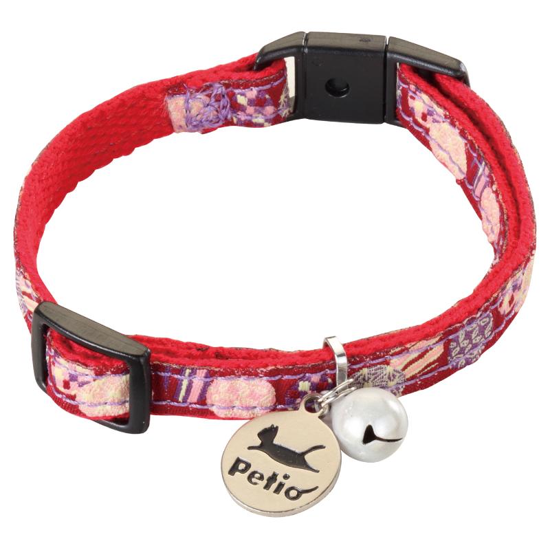 ［ペティオ］猫小町カラー 手まり ガーネット