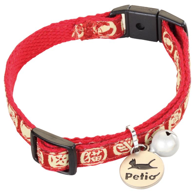 ［ペティオ］猫小町カラー 猫紋 ガーネット