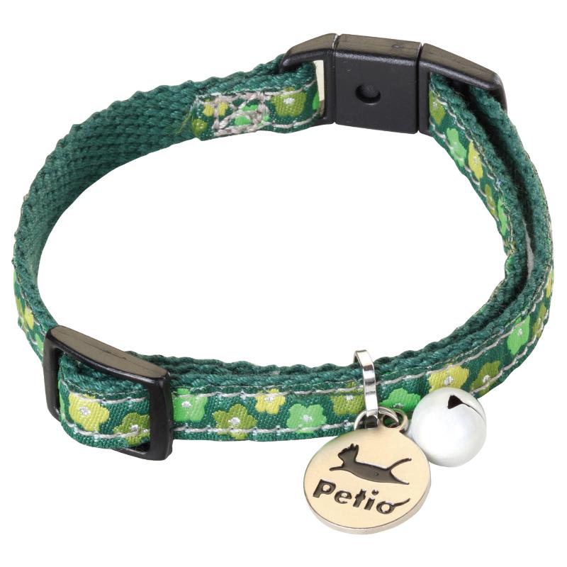 [ペティオ]猫小町カラー 小花 グリーン