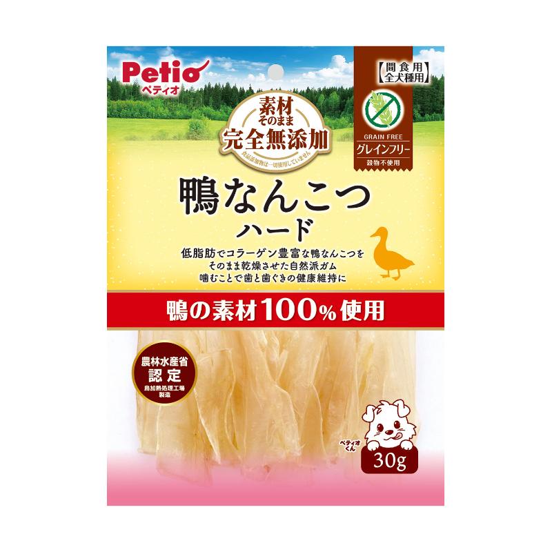 [ペティオ]素材そのまま 完全無添加 鴨なんこつ ハード 30g