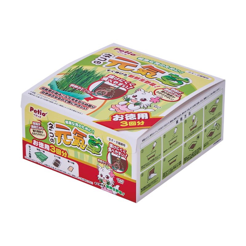 [ペティオ]猫の元気草 お徳用 3回分