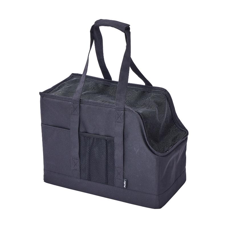 ［ペティオ］犬用キャリー トートバッグ使いもしやすい 2wayドライブキャリー ブラック