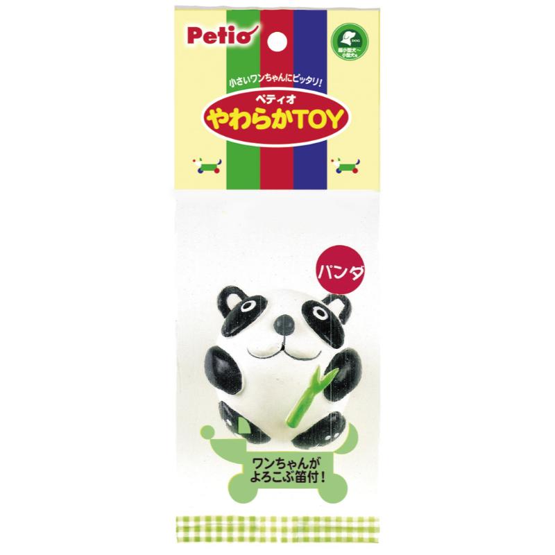 ［ペティオ(直送)］やわらかTOY パンダ ※メーカー直送 ※発注単位・最低発注数量(納価合計：税抜７万円以上)にご注意下さい