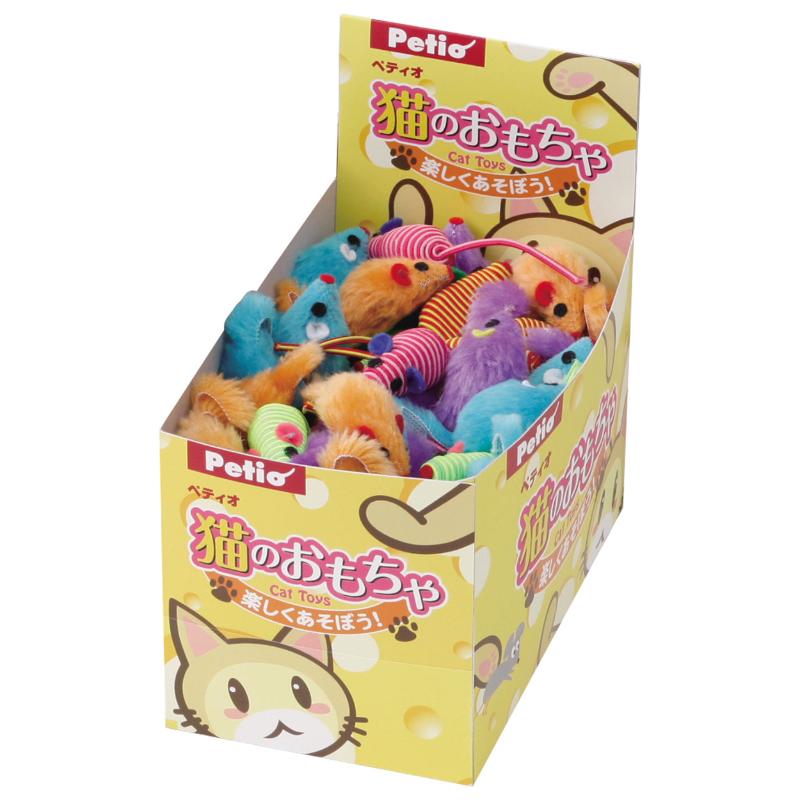 ［ペティオ］ねずみのおもちゃ セットボックス／1ボックス（36点）