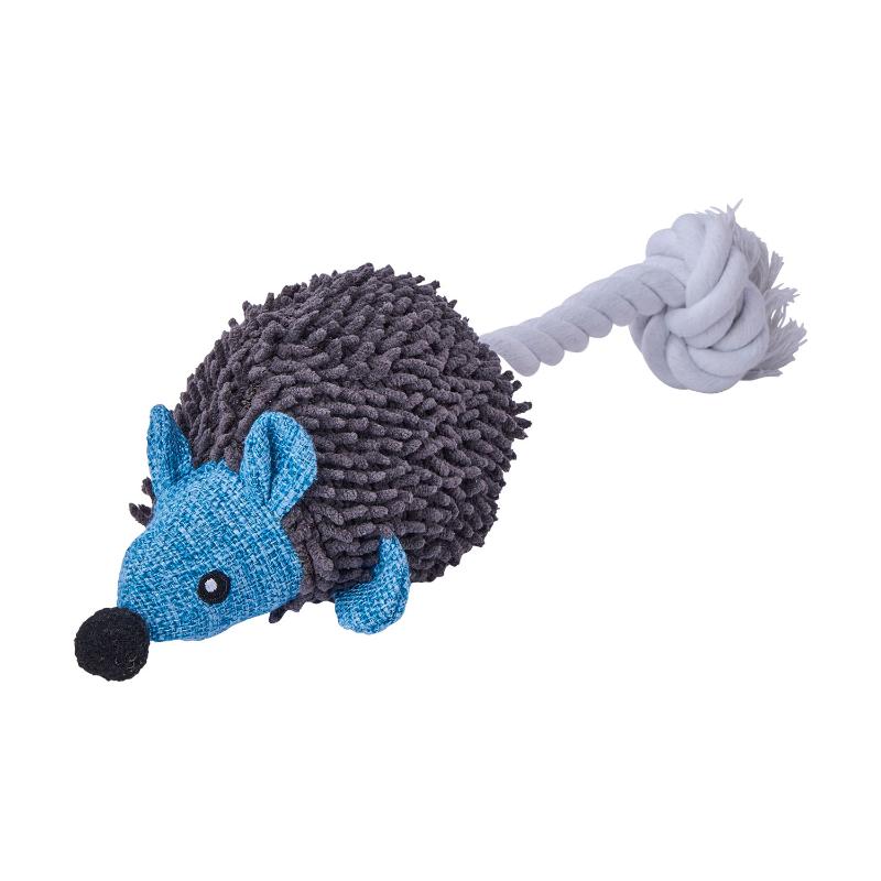［ペティオ］モコモコシャカシャカロープTOY ハリネズミ