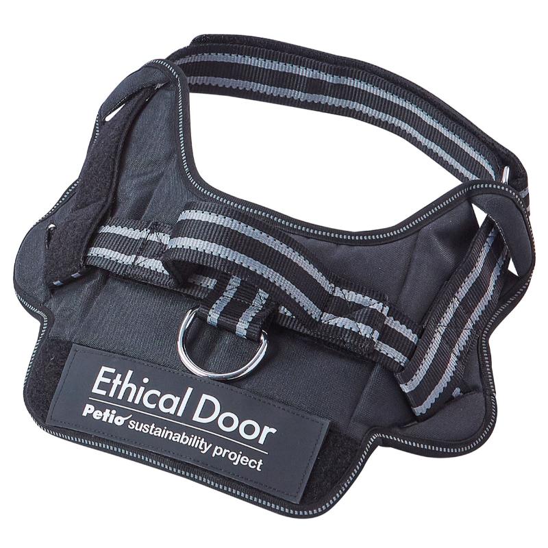 ［ペティオ］EthicalDoor イージーウェアハーネス L ブラック