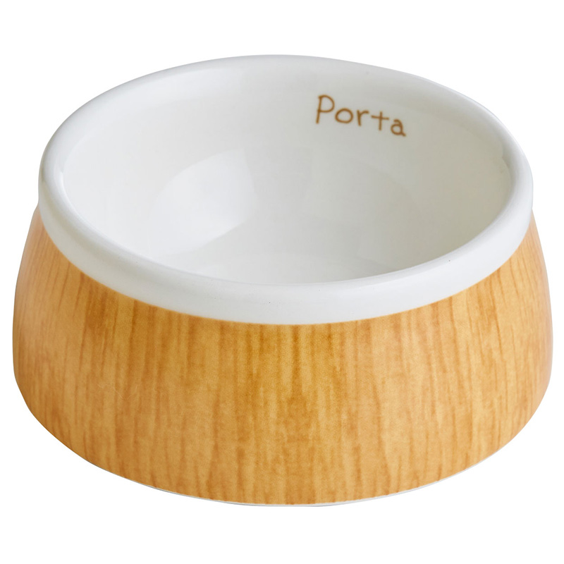 【アウトレット】[ペティオ] Porta 木目調 陶器食器 Sサイズ