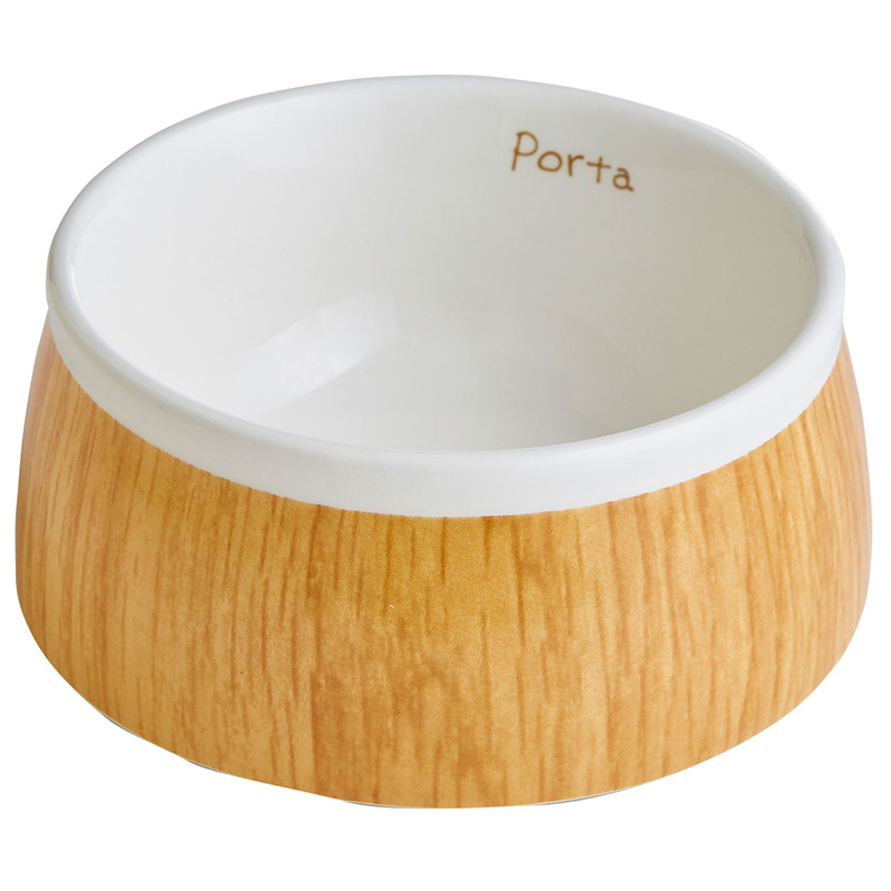 [ペティオ] Porta 木目調 陶器食器 Mサイズ