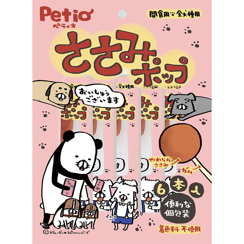 [ペティオ] ささみポップ 6本入　【4月特価】