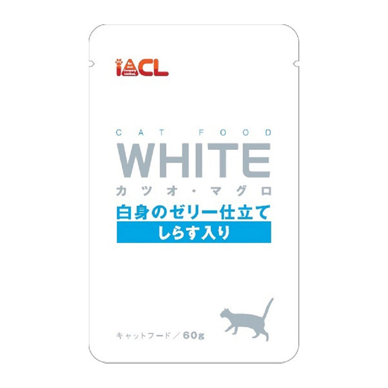 [イトウ＆カンパニー] WHITE カツオ・マグロ 白身のゼリー仕立て しらす入り 60g