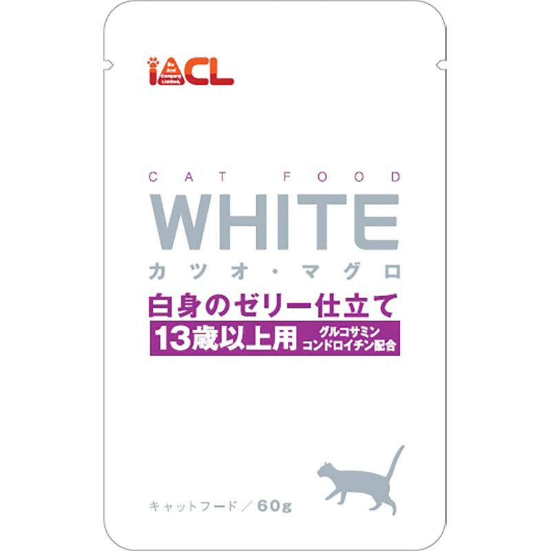 [イトウ＆カンパニー] WHITE カツオ・マグロ 白身のゼリー仕立て 13歳以上用 60g