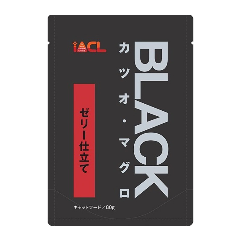 [イトウ＆カンパニー] BLACK カツオ・マグロ ゼリー仕立て 80g