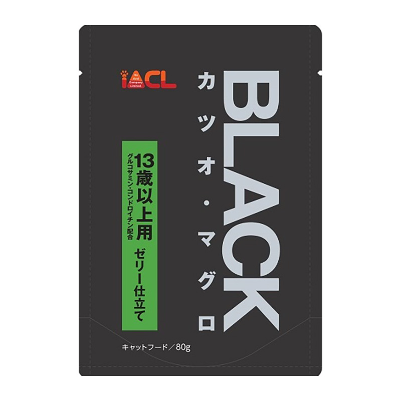 [イトウ＆カンパニー] BLACK カツオ・マグロ 13歳以上用 ゼリー仕立て 80g