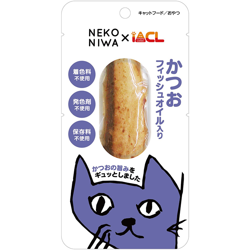 [イトウ＆カンパニー] NEKONIWA 一本かつお フィッシュオイル入り