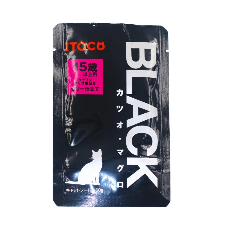 ［イトウ＆カンパニーリミテッド］BLACK カツオ・マグロ 15歳以上用ゼリー仕立て 60g