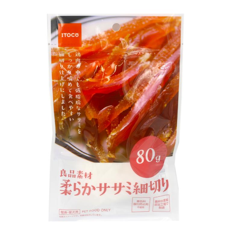 ［イトウ＆カンパニーリミテッド］良品素材 柔らかササミ細切り 80g