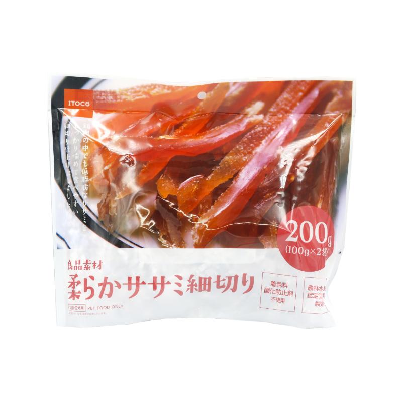 [イトウ&カンパニーリミテッド]良品素材 柔らかササミ細切り 200g