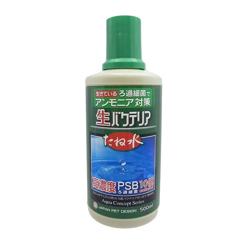 [ニチドウ(直送)] 水質浄化菌 たね水 500ml ※メーカー直送 ※発注単位・最低発注数量(納価合計：税抜２万円以上)にご注意下さい